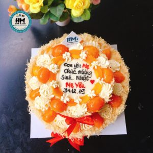 Bông lan trứng muối 2 tầng 18-24cm, 20-30cm