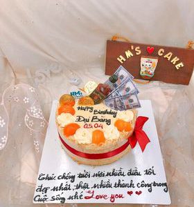 Bông lan trứng muối tròn mẫu cho nam