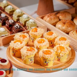 Cupcake trứng muối