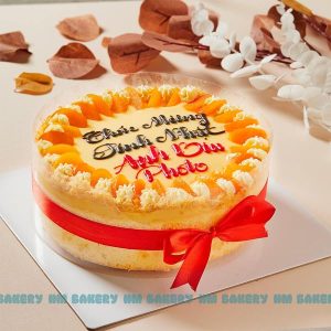 Bông lan trứng muối tròn mẫu trứng xếp