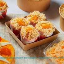 Set 4 Cupcake trứng muối