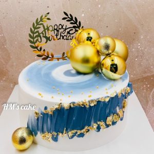 Bánh kem loang xanh - N7