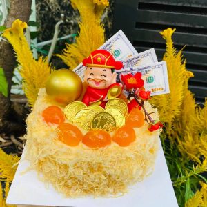 BLTM tròn full chà bông + thần tài