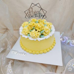 Bánh kem hoa vàng-N13