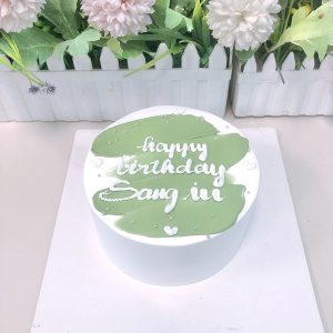 Bánh kem vệt xanh-HQ2