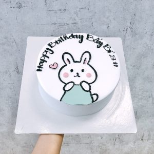 Bánh kem vẽ con vật