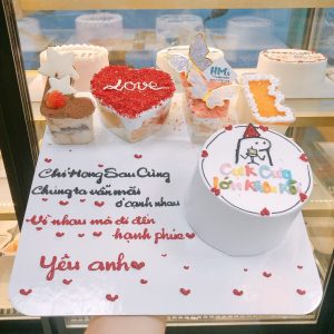 love, i<3 u mix bánh kem, bltm