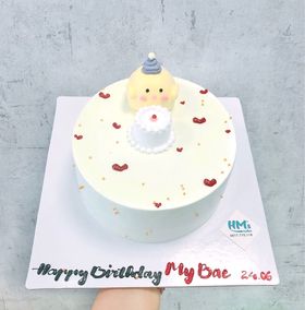 Bánh kem nặn con gà