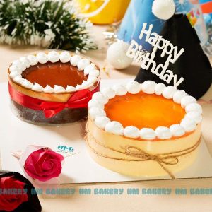 Set mousse chanh dây mix flangato