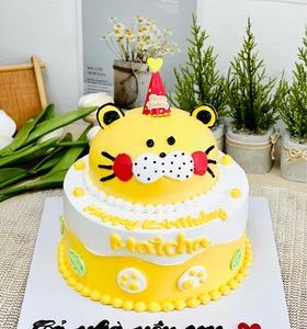 Bánh kem tạo hình con cọp