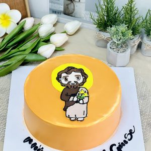 Bánh kem vẽ tạo hình thánh Giuse