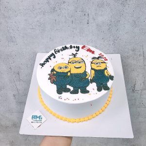 Bánh kem vẽ minion